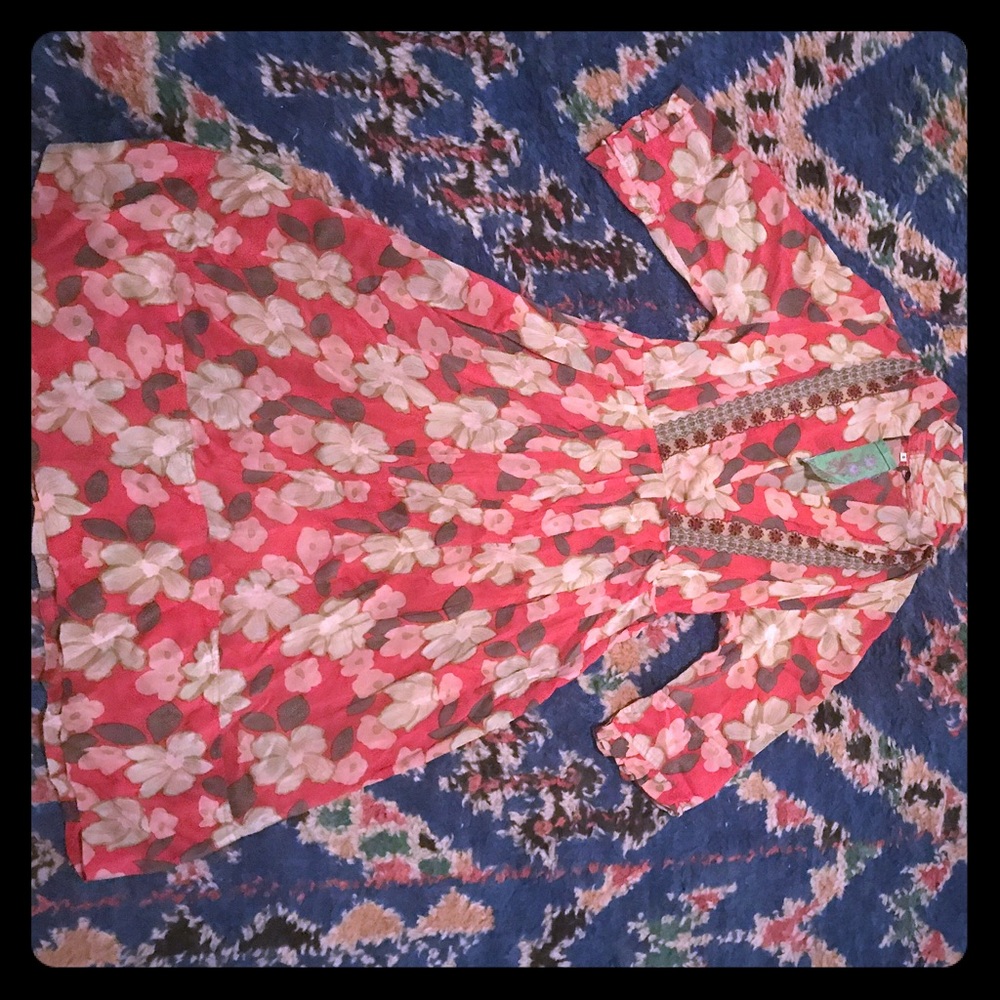 Silk Johnny Was dress